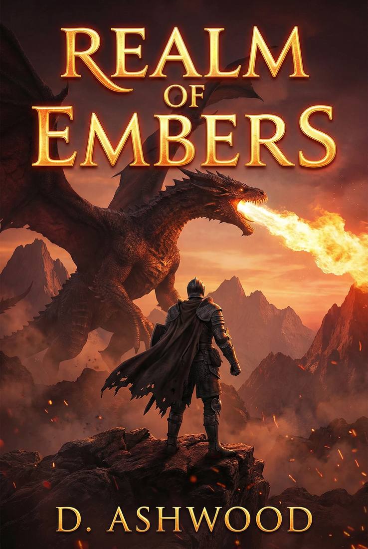 AI-generated example Fantasy cover